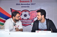 Akhil At Hyderabad Football League